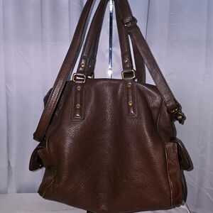 MARC MARC JACOB GENUINE LEATHER SATCHEL / SHOULDER BAG